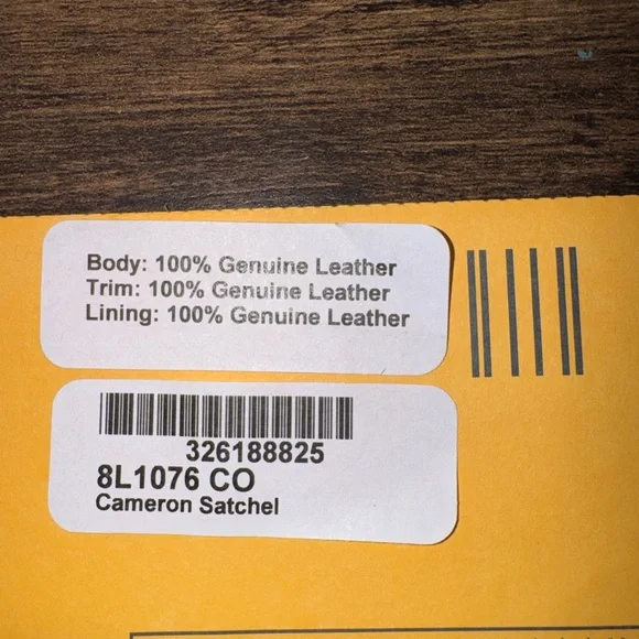 Dooney & Bourke Cameron Satchel – 100% Leather – Taupe - Picture 7 of 10